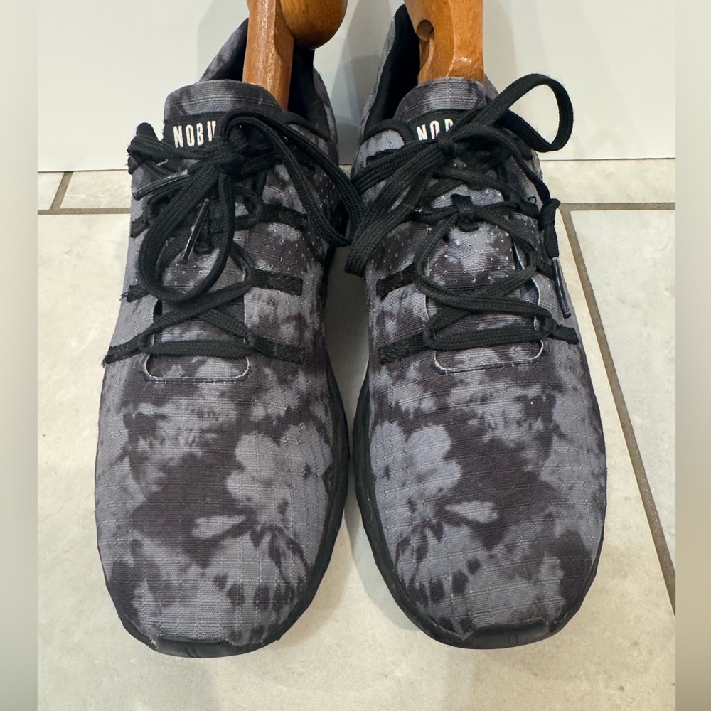 NOBULL Shadow Tie-Dye Ripstop Runner training‎ shoes Black EU 42 US M 8.5 W 10